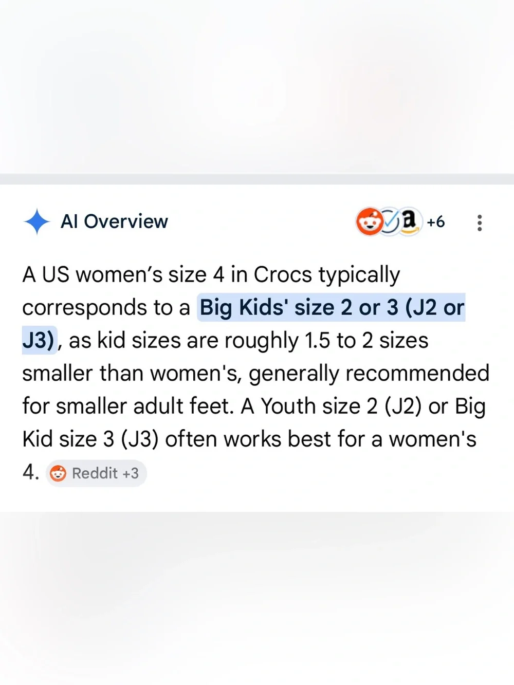 CROCS Kid's Crocband Flip Flop Sandals ~ J3 (2M/4W)